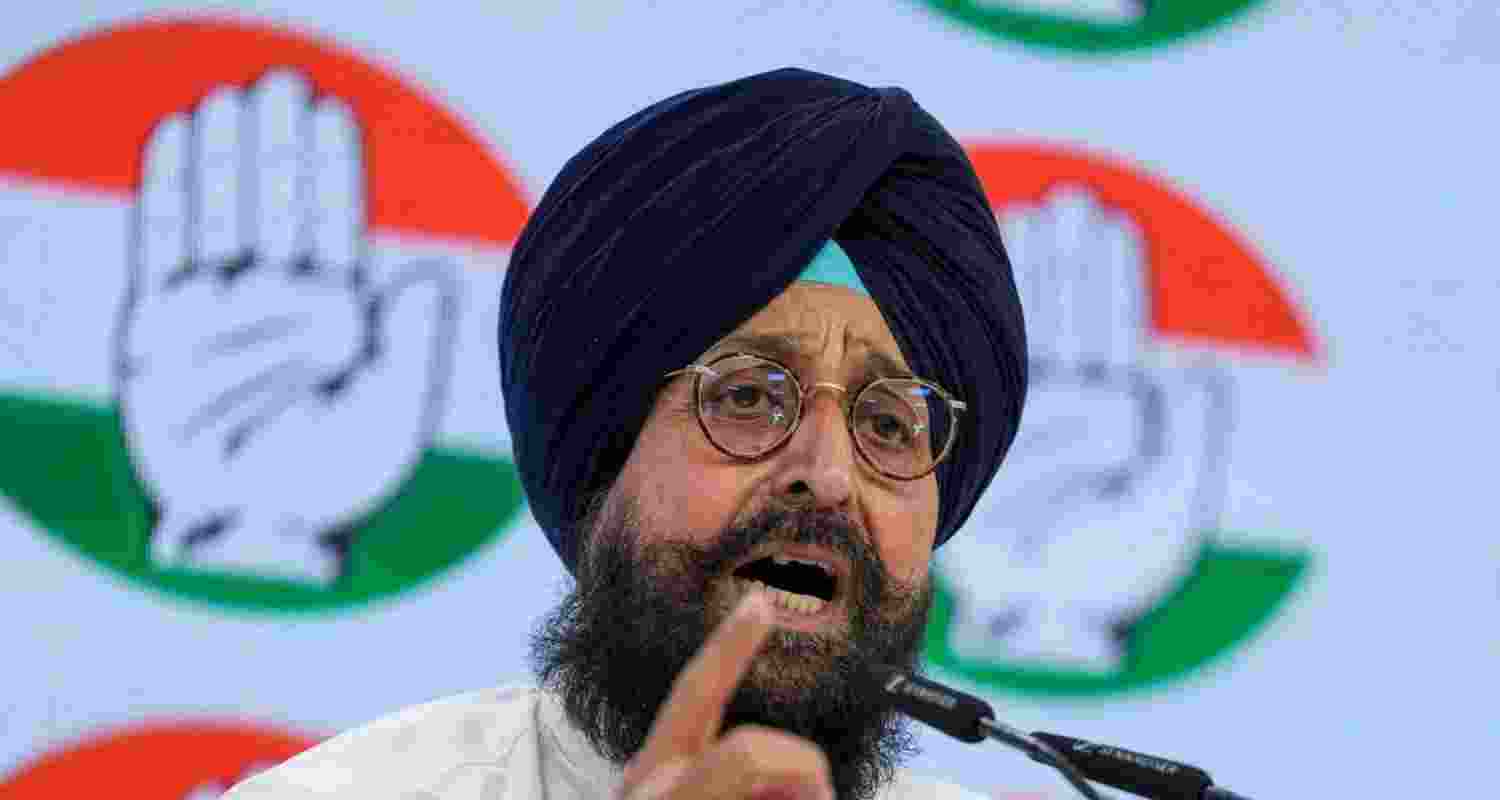 Congress leader Partap Singh Bajwa. Image: X