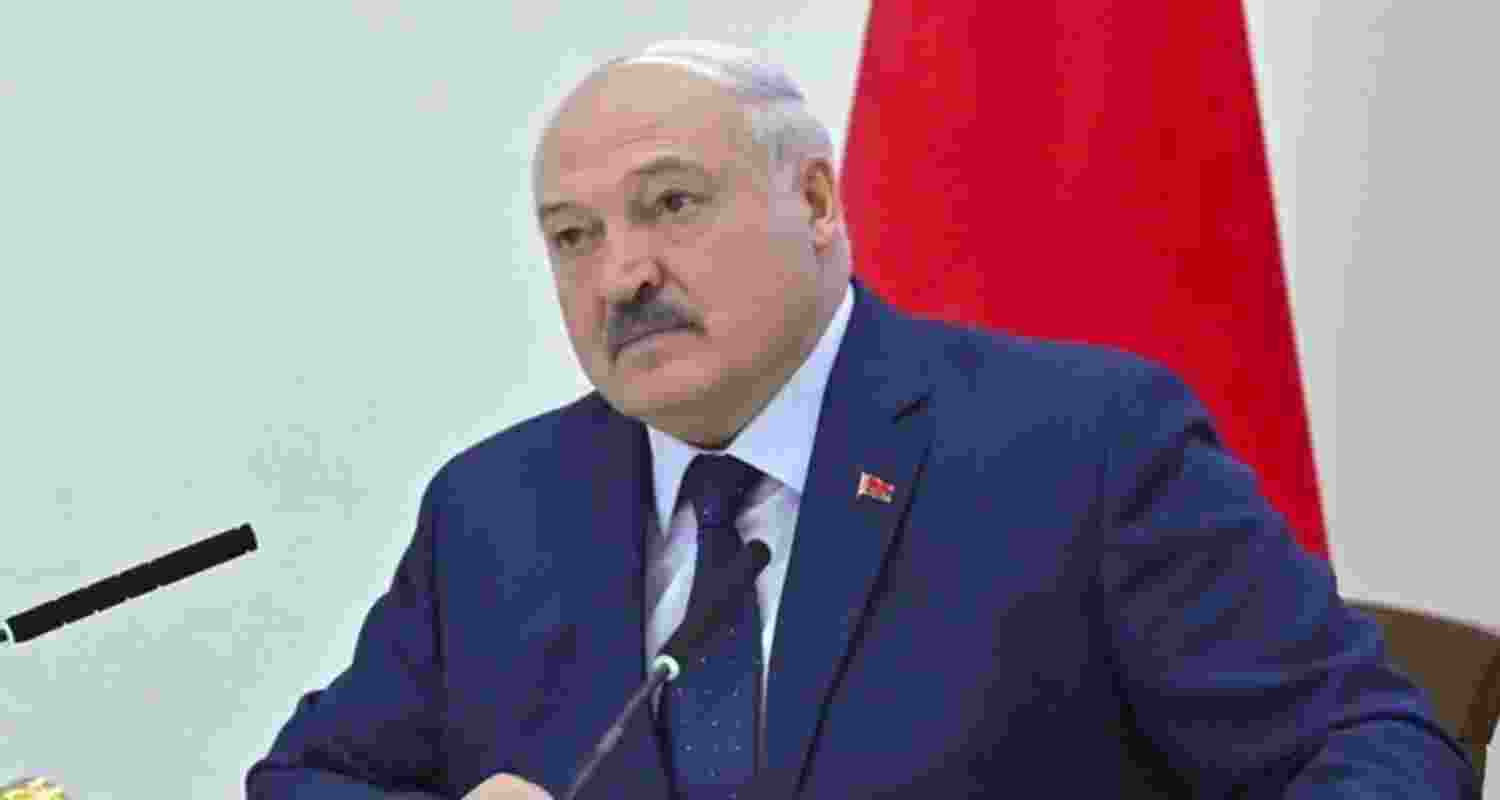 Belarusian President Alexander Lukashenko, pictured at a press conference in January, agreed to release 123 political prisoners on Saturday in exchange for the United States dropping its crippling sanctions against the potash industry in Belarus.