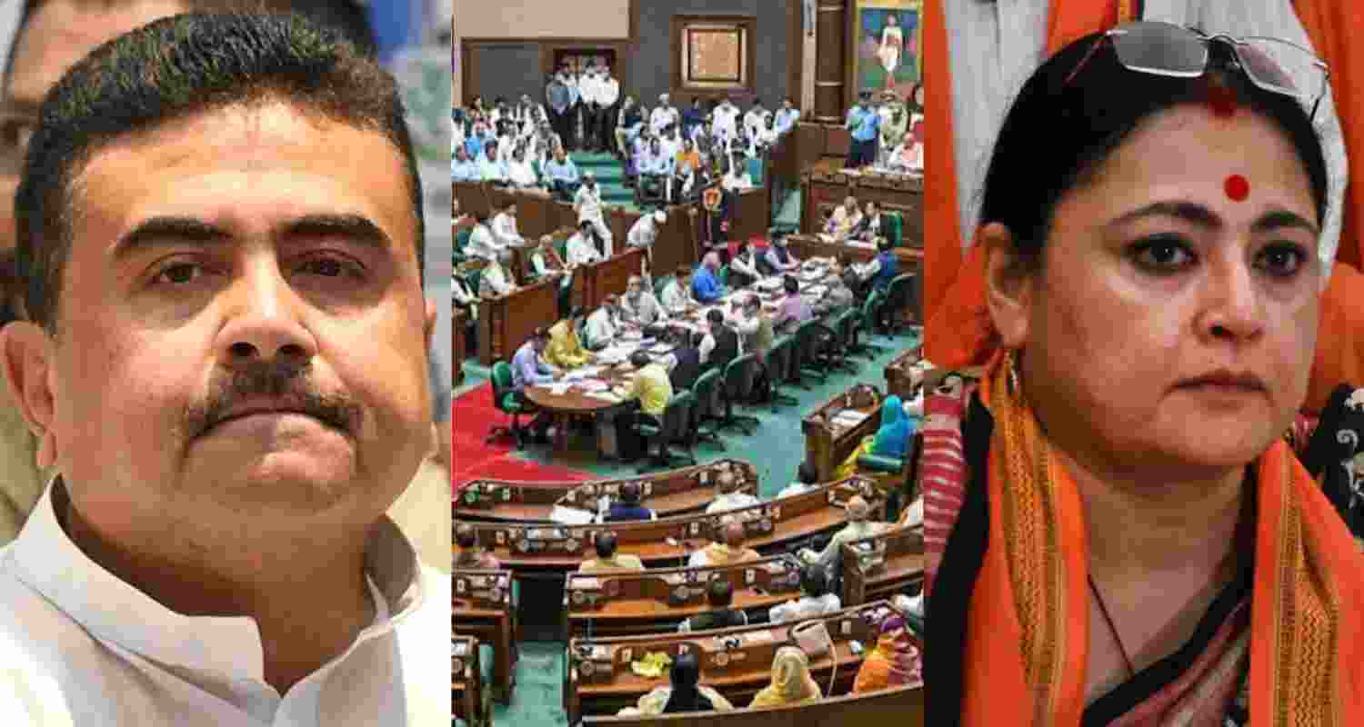 LoP Adhikari, BJP MLA Paul suspended from Bengal assembly