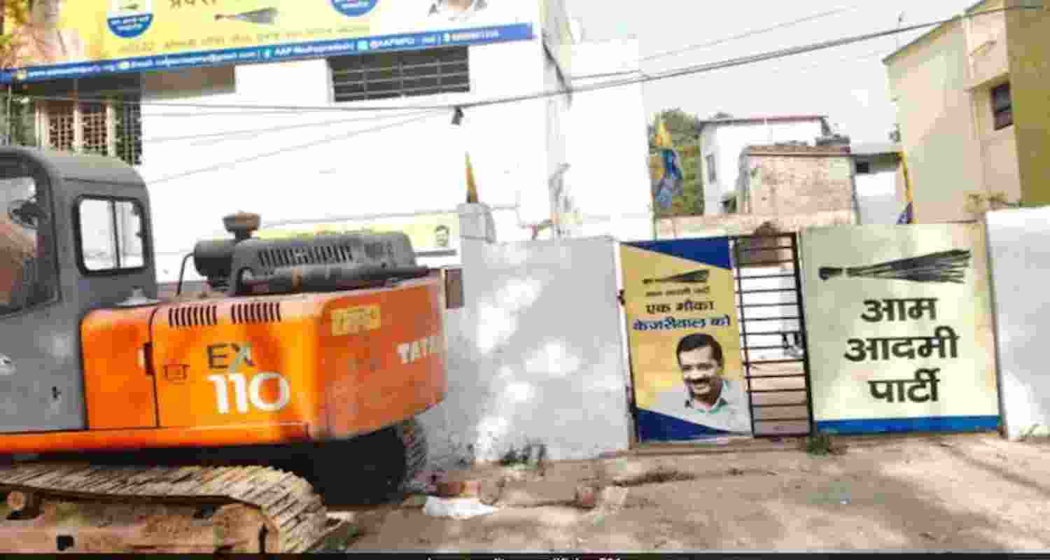 AAP's Bhopal office sealed over rent, party blames 'honesty'