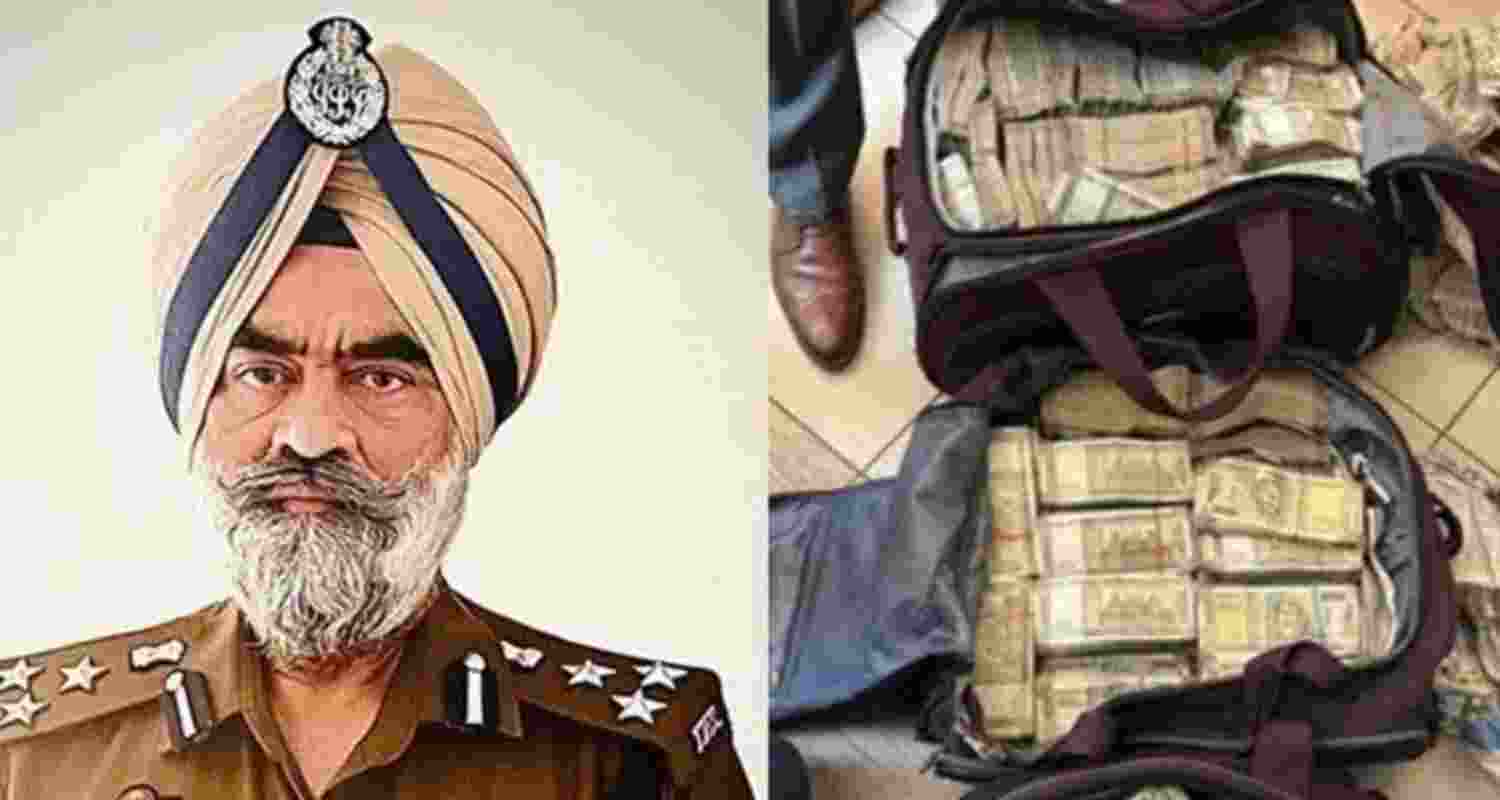 Suspended Punjab DIG Harcharan Singh Bhullar.