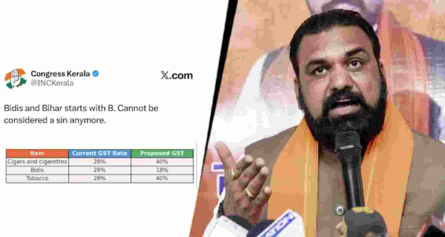 BJP's Samrat Choudhary said the "true character" of Congress is "repeatedly being exposed".