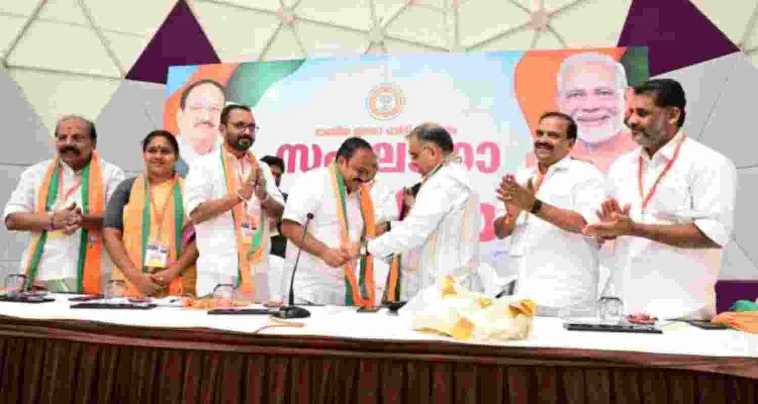 CPI(M) leader Bipin C Babu joins BJP in Kerala
