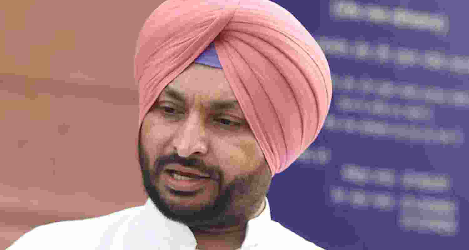 Union Minister Ravneet Bittu. 