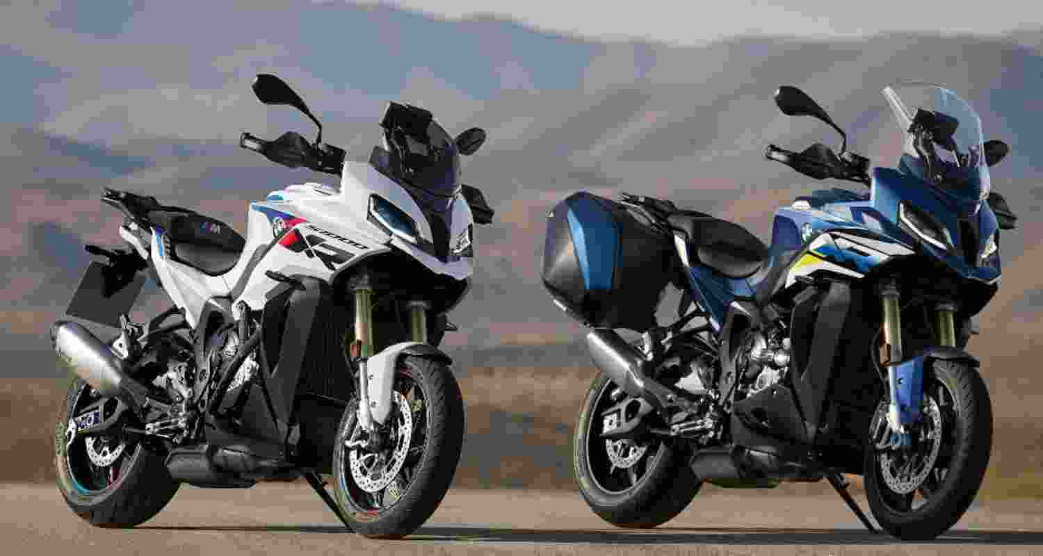 The S 1000 XR boasts a sleek design with three colour options – Blackstorm metallic, Gravity Blue metallic with Style Sports package, and a White solid paint job with the Motorsport package.