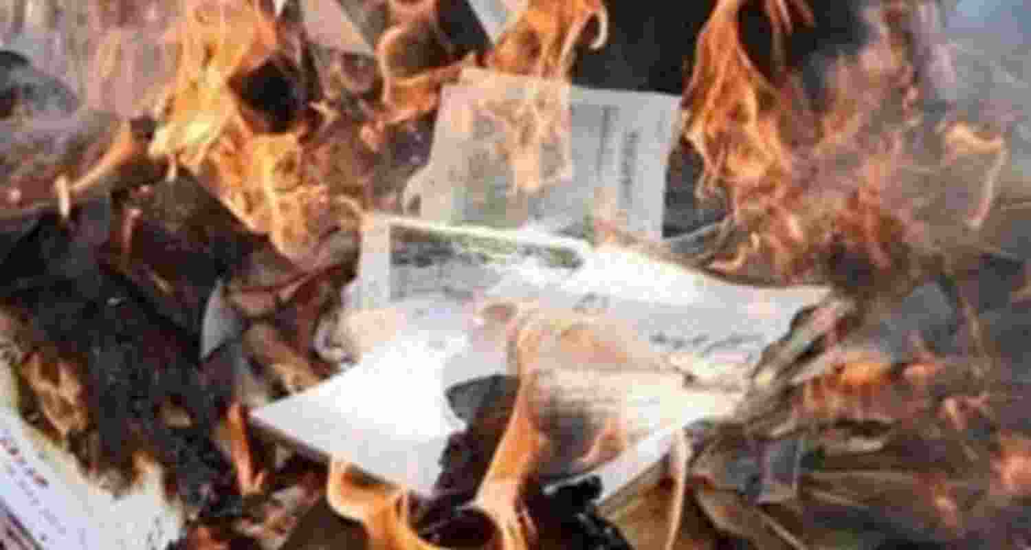Religious books found burnt in Belagavi, Karnataka