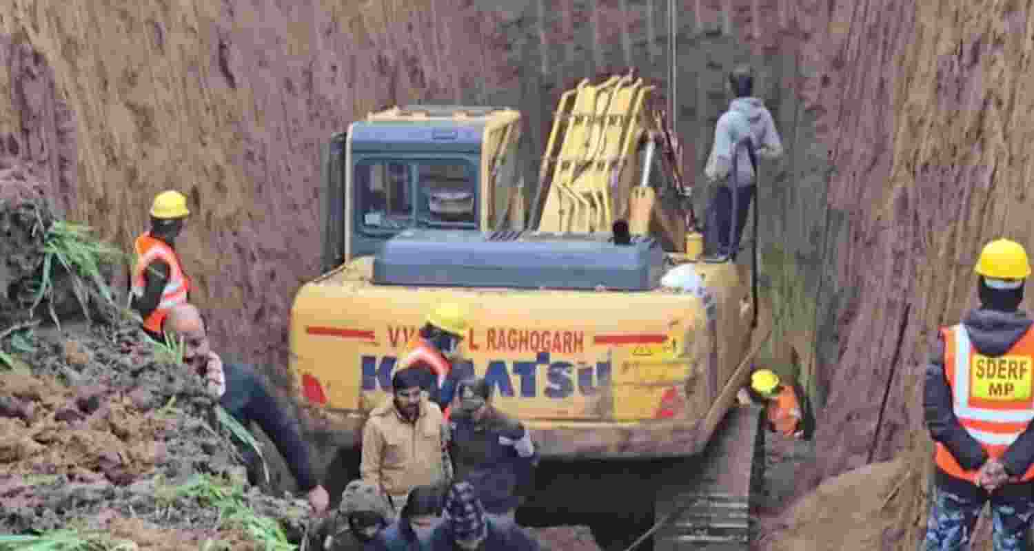 Boy pulled out of borewell in MP's Guna after 16-hr rescue ops