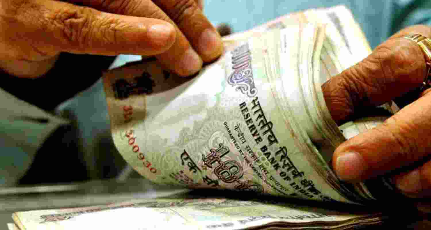 Indian currency.