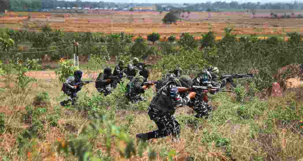 CAPF troopers in action. File photo.