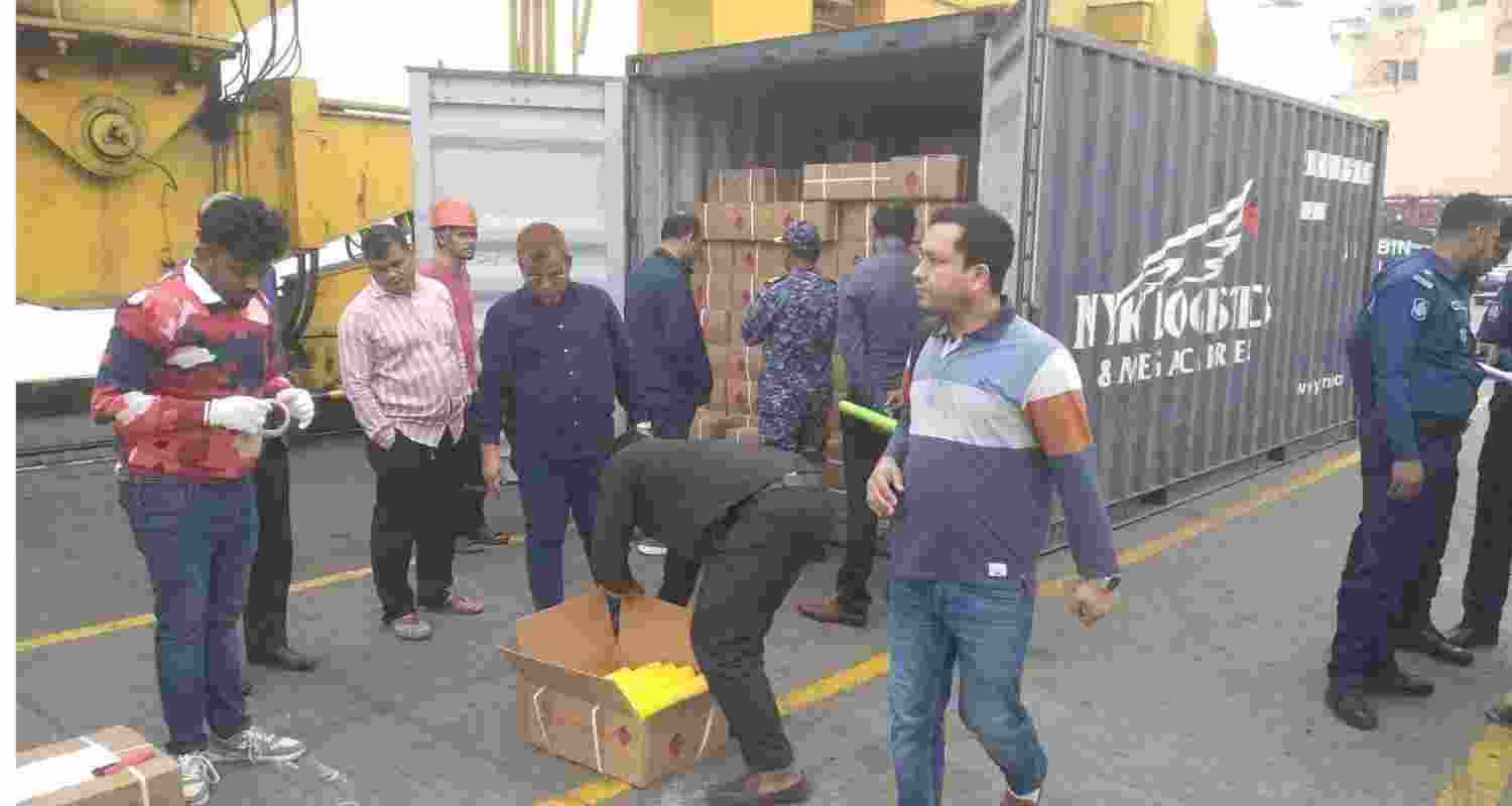 Cargo ship arrives in B’desh from Karachi with explosives