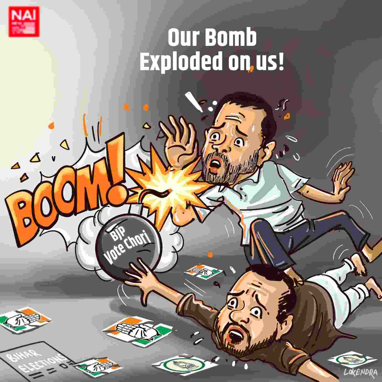 "Failed vote theft strategy!"