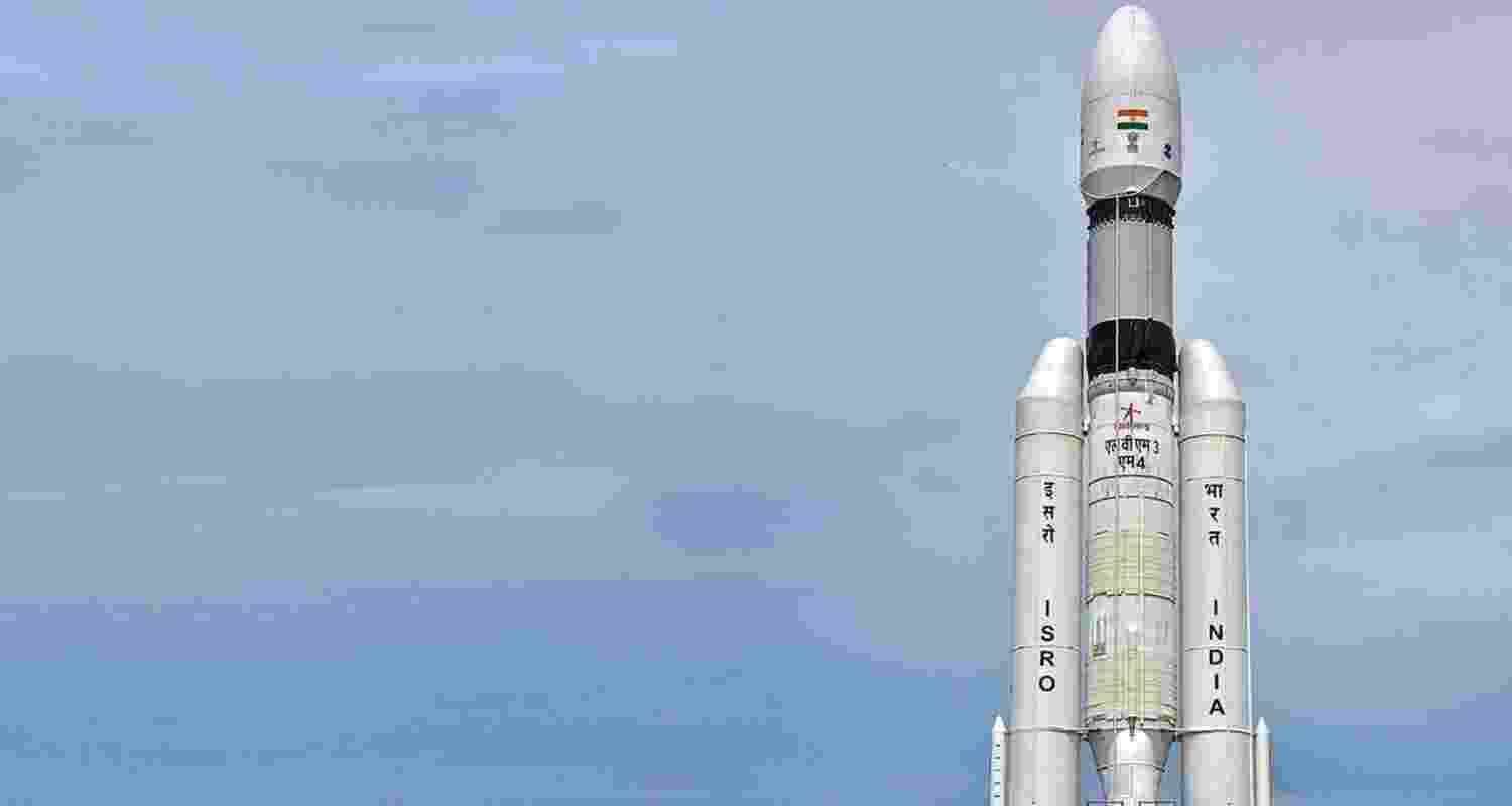 The Chandrayaan at Sriharikota.