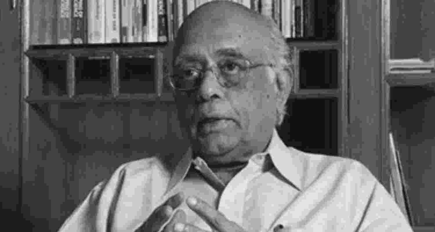 Veteran Indian scientist Rajagopala Chidambaram. 