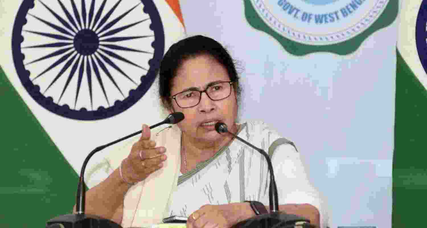 West Bengal Chief Minister Mamata Banerjee. 