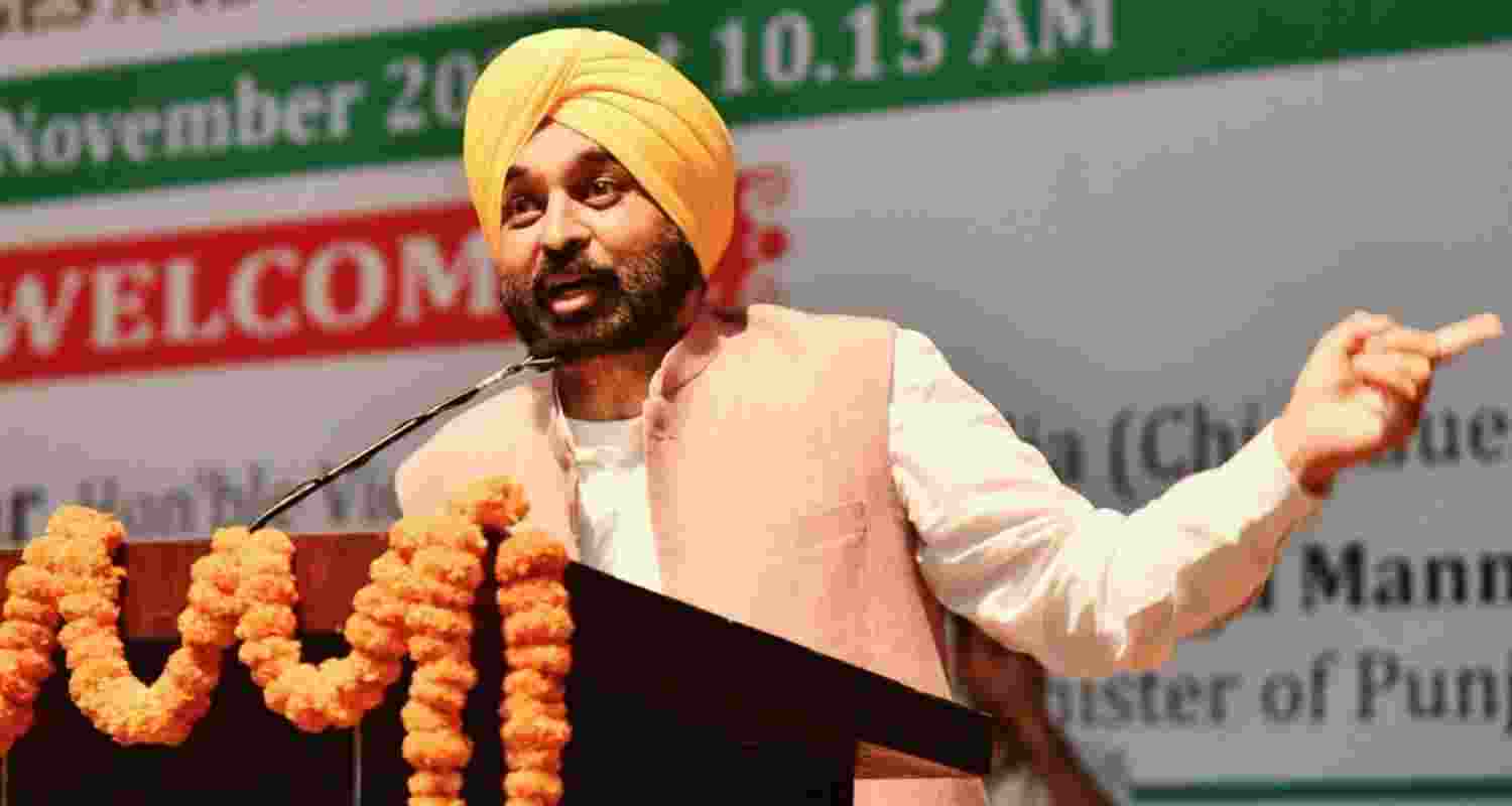 Punjab CM Bhagwant Mann. 