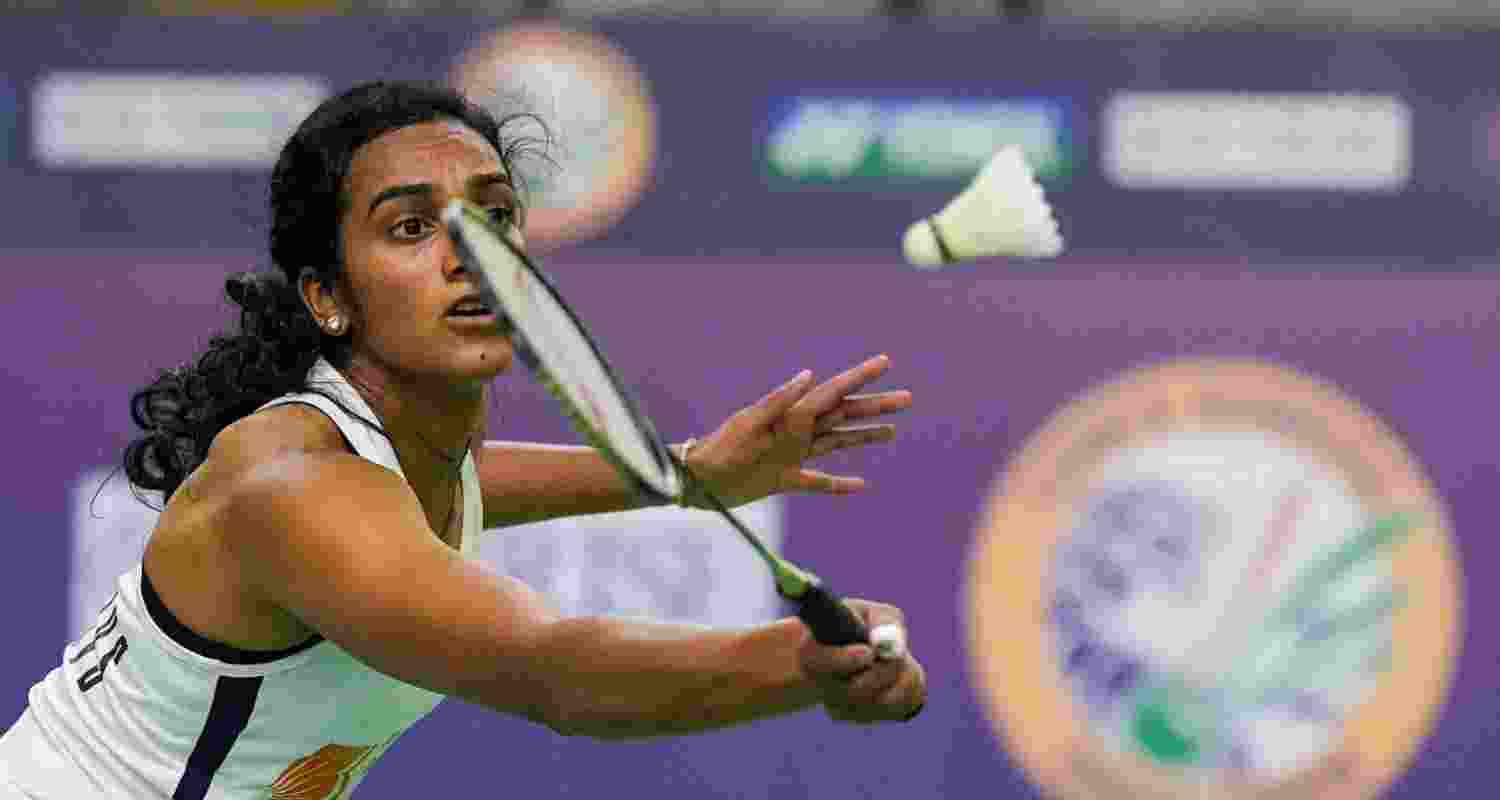 Two-time Olympic medallist P V Sindhu.