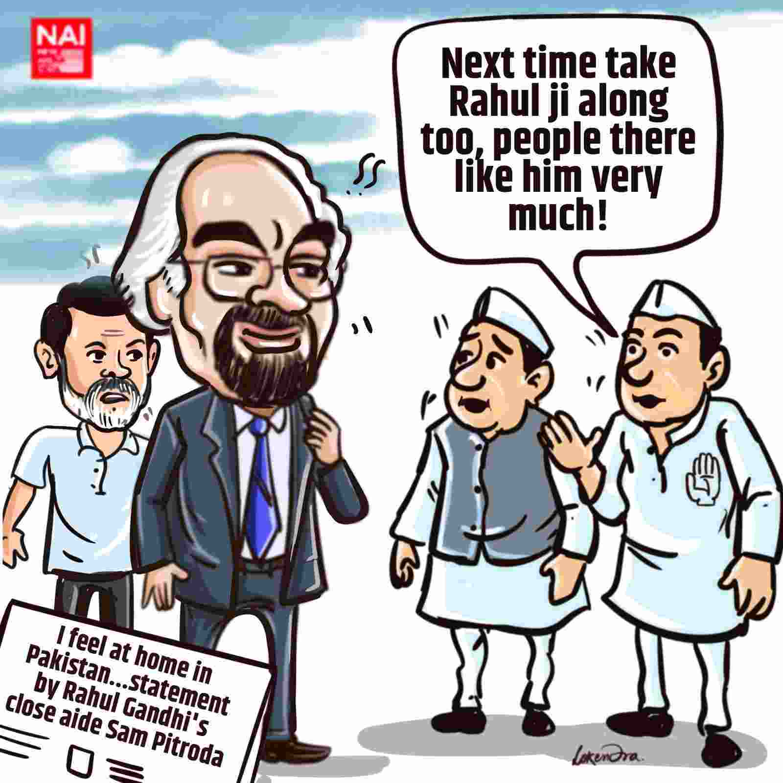 "Pitroda's Pak Love Fest!"