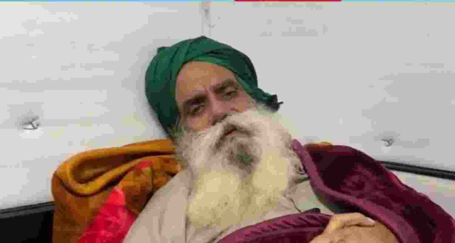 Farmer leader Jagjit Singh Dallewal. 