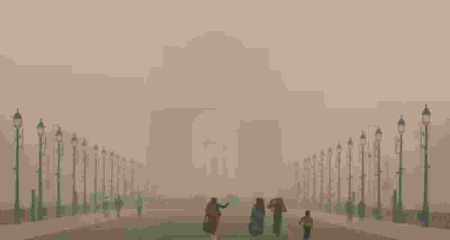 Delhi's AQI improves, nears 'poor' category
