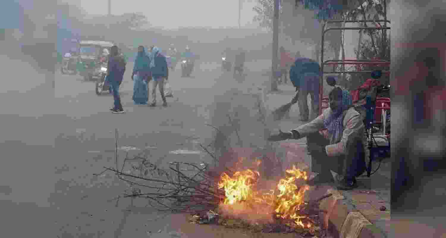 Delhi recorded its second-lowest daytime temperature of this winter season on Sunday.