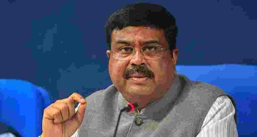 Union Minister Dharmendra Pradhan addressing a gathering. (File photo)