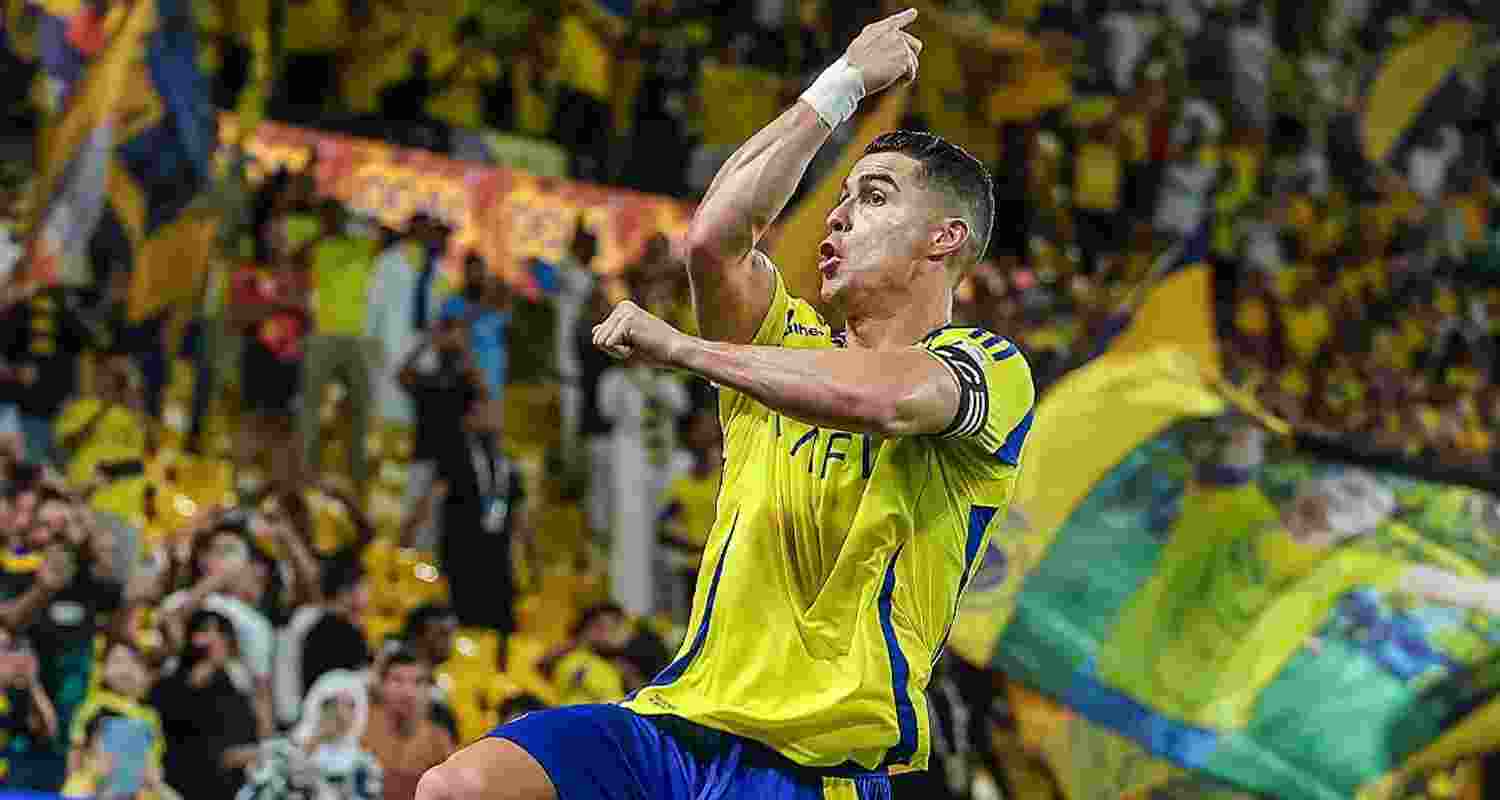 Superstar footballer Cristiano Ronaldo.