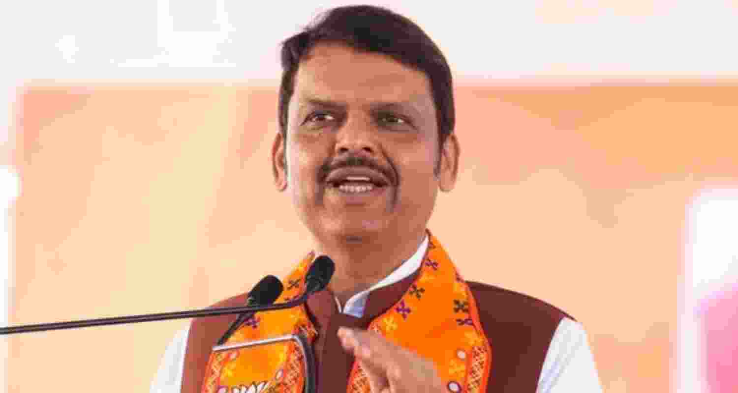 Maharashtra Chief Minister Devendra Fadnavis - file image.