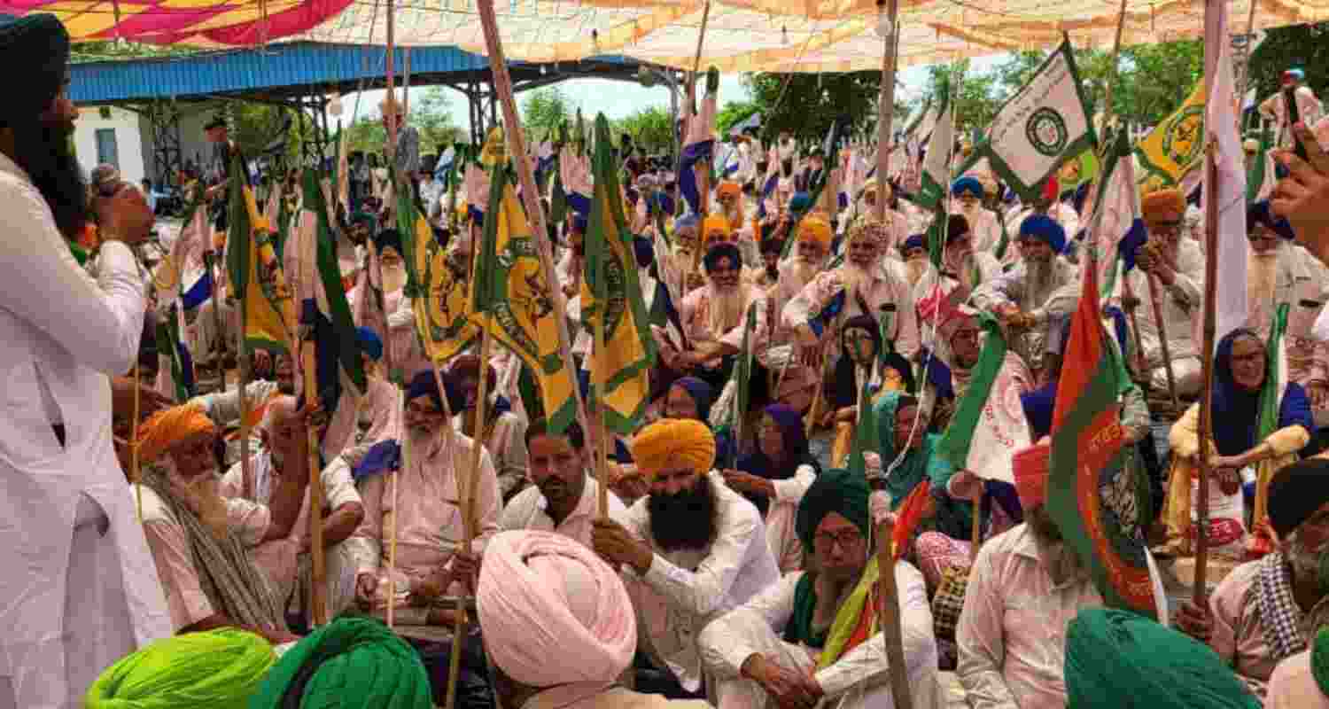 Protesting Farmers. 