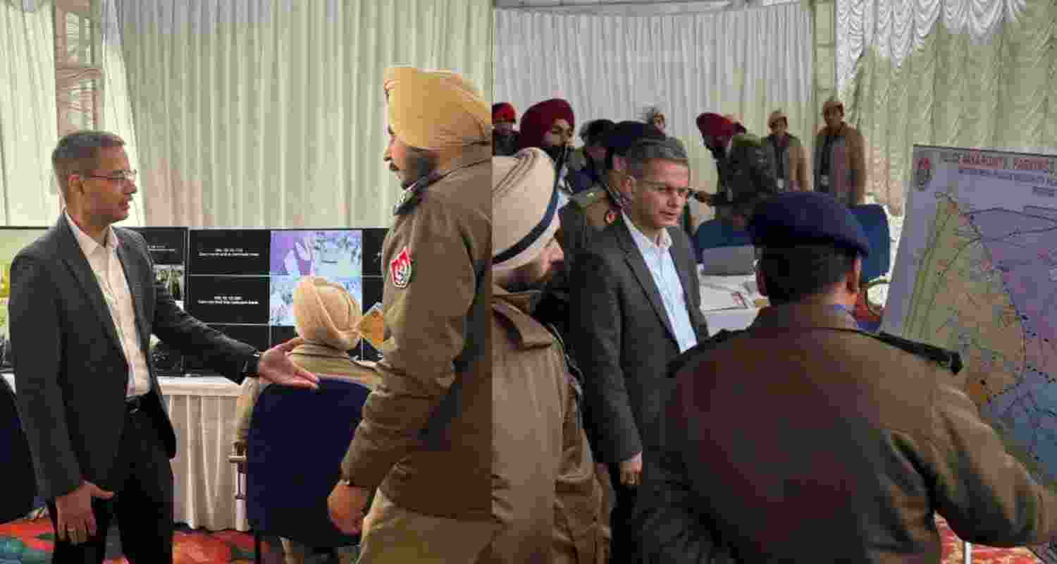 Punjab DGP Gaurav Yadav reviewed security and traffic arrangements for the three-day Shaheedi Sabha at Fatehgarh Sahib. 