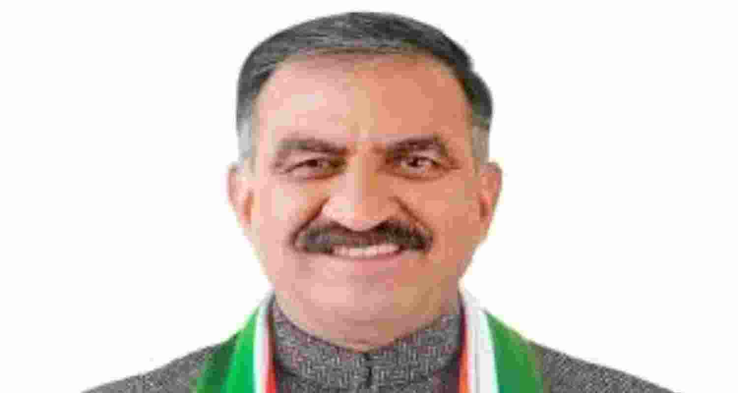 Himachal Pradesh Chief Minister Sukhvinder Singh Sukhu.