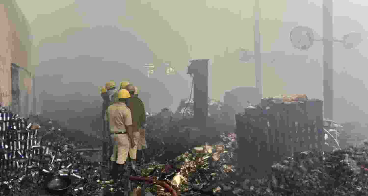 Meanwhile, the owner of the warehouse involved in the incident, Gangadhar Das, was arrested by Narendrapur police on Tuesday night