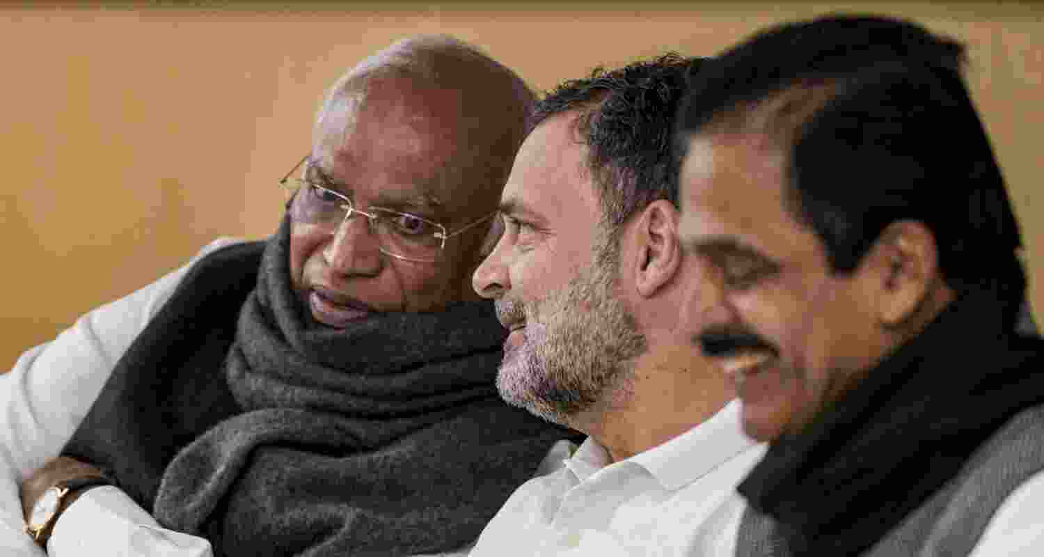 At the Congress Working Committee (CWC) meeting, Kharge called for a nationwide stir against the move, asking his party members to “formulate a concrete plan” for the same