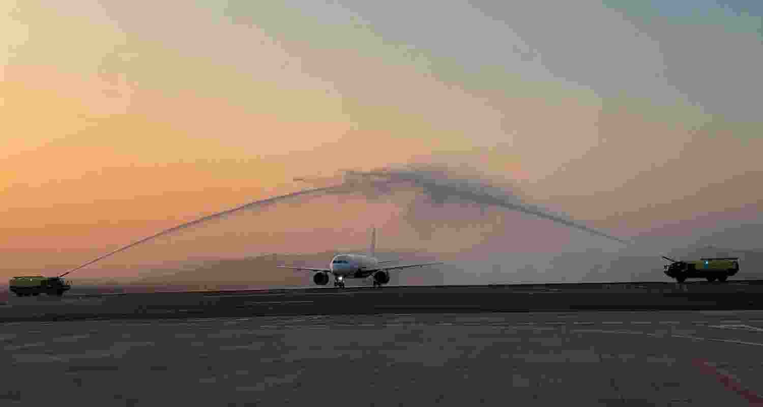 On the first day, IndiGo, Air India Express, Akasa Air and Star Air will operate domestic services, connecting the new facility to nine destinations across India