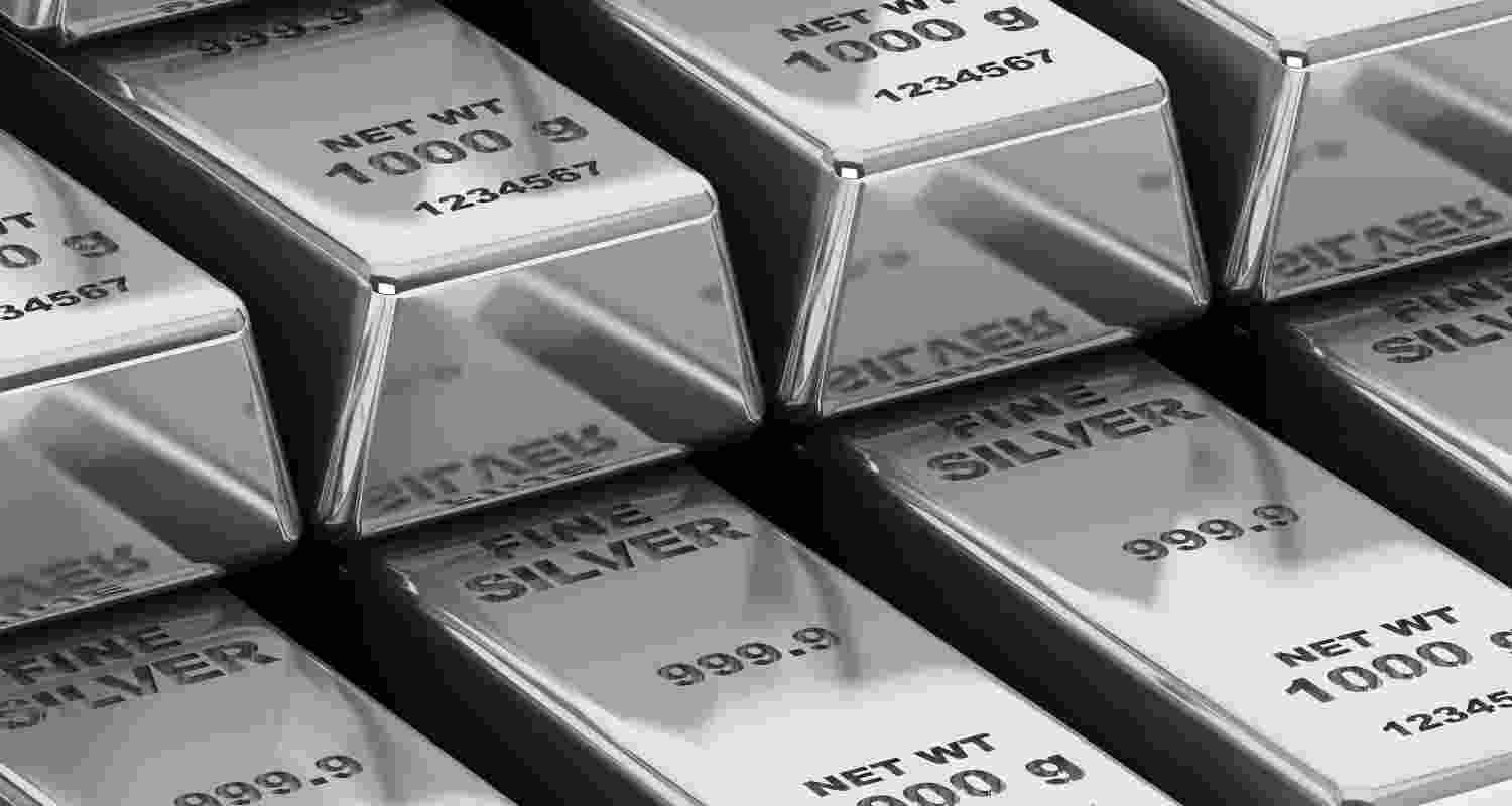 Traders say the new 14-year-high was backed on firm expectations of a Federal Reserve rate cut next week, which supported buying of the white metal by investors