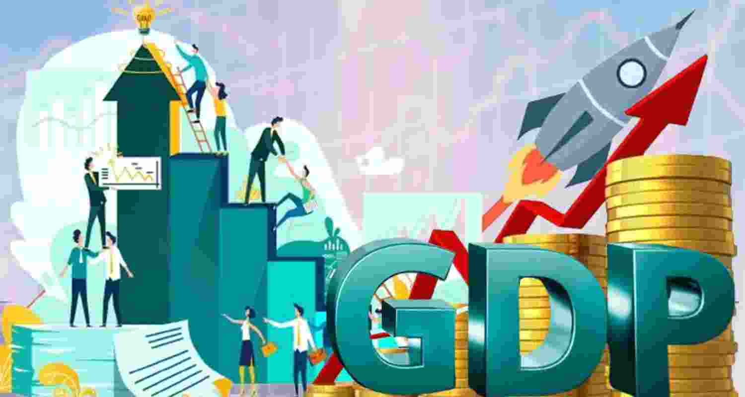The Indian economy gathered momentum in the April-June period of this fiscal, as per government data, even as trade war clouds loomed overhead