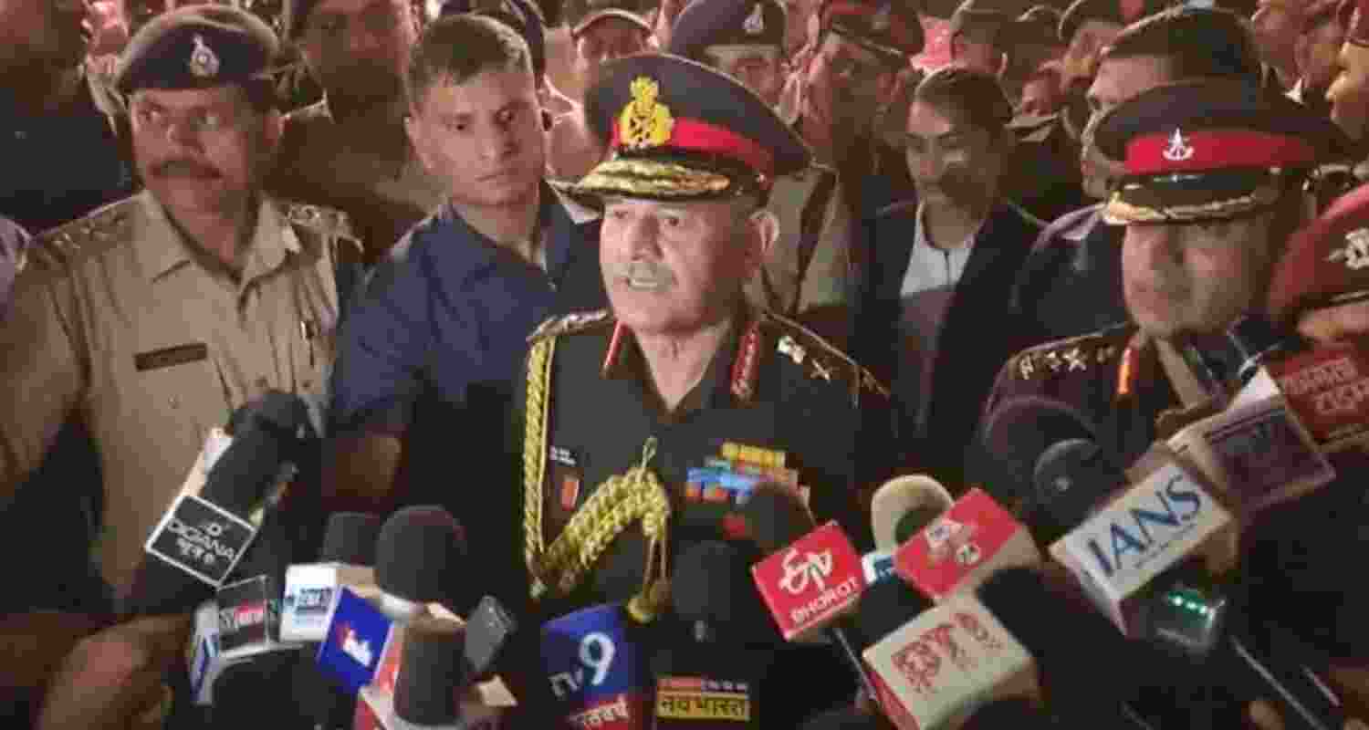 Army Chief General Upendra Dwivedi. 
