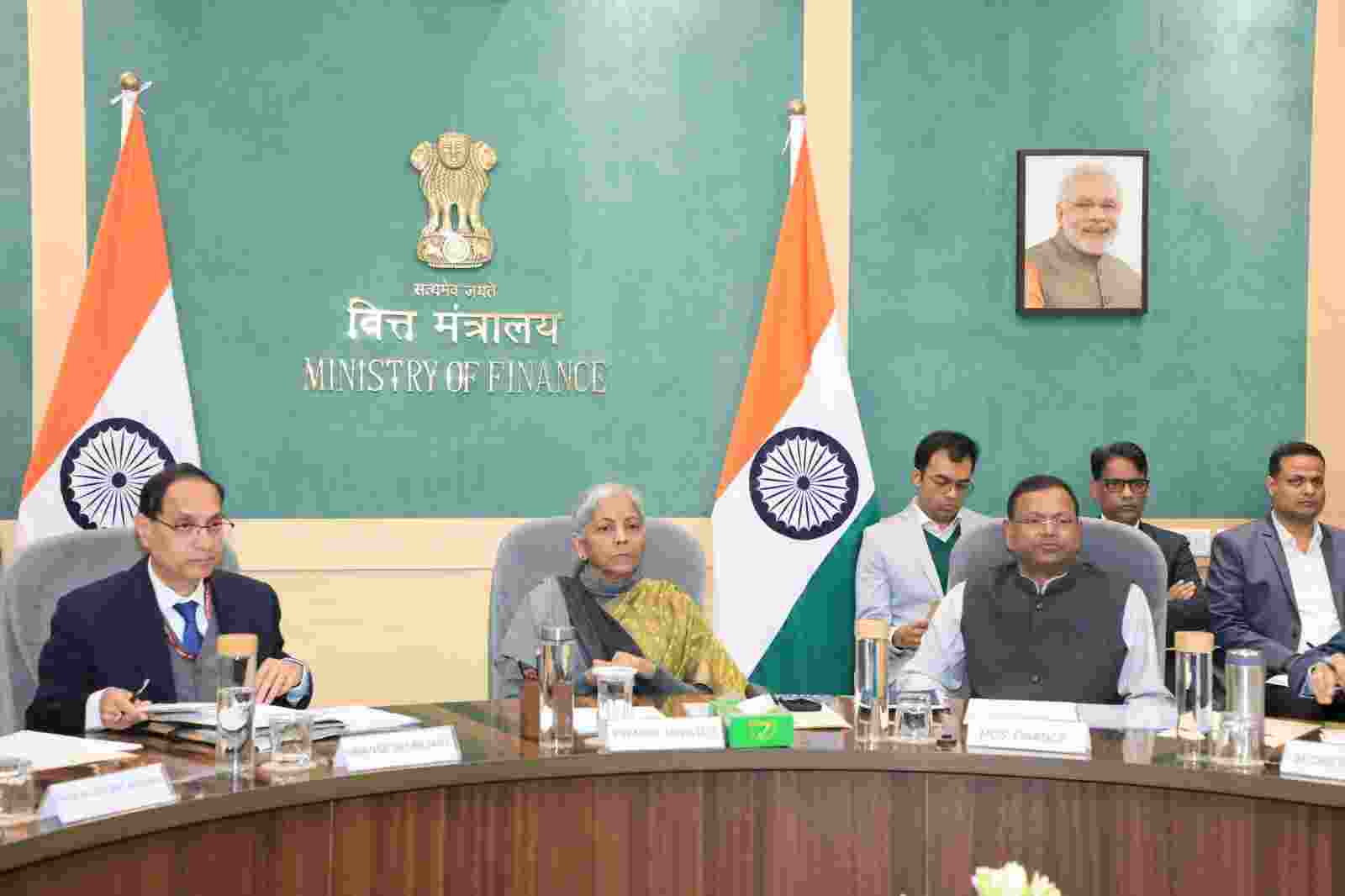 FM Sitharaman holds pre-budget meet for 2025-26