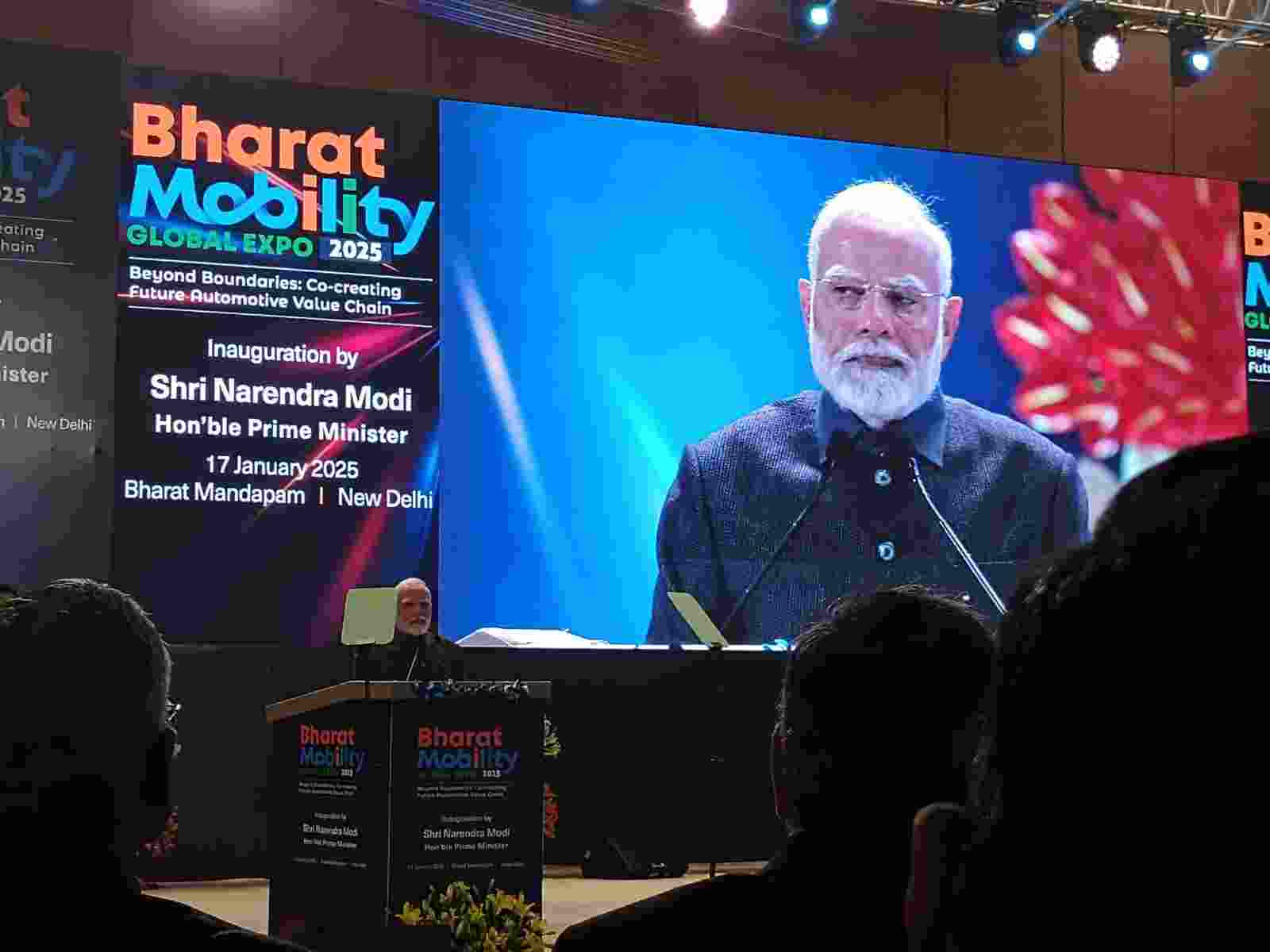 PM Modi launches Bharat Mobility Expo; 5-day event begins