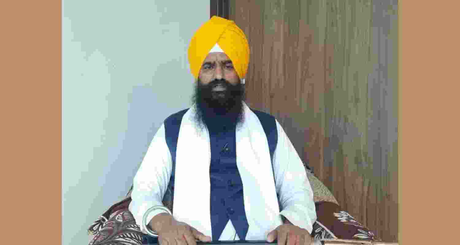 Officiating Akal Takht jathedar Kuldeep Singh Gargaj.