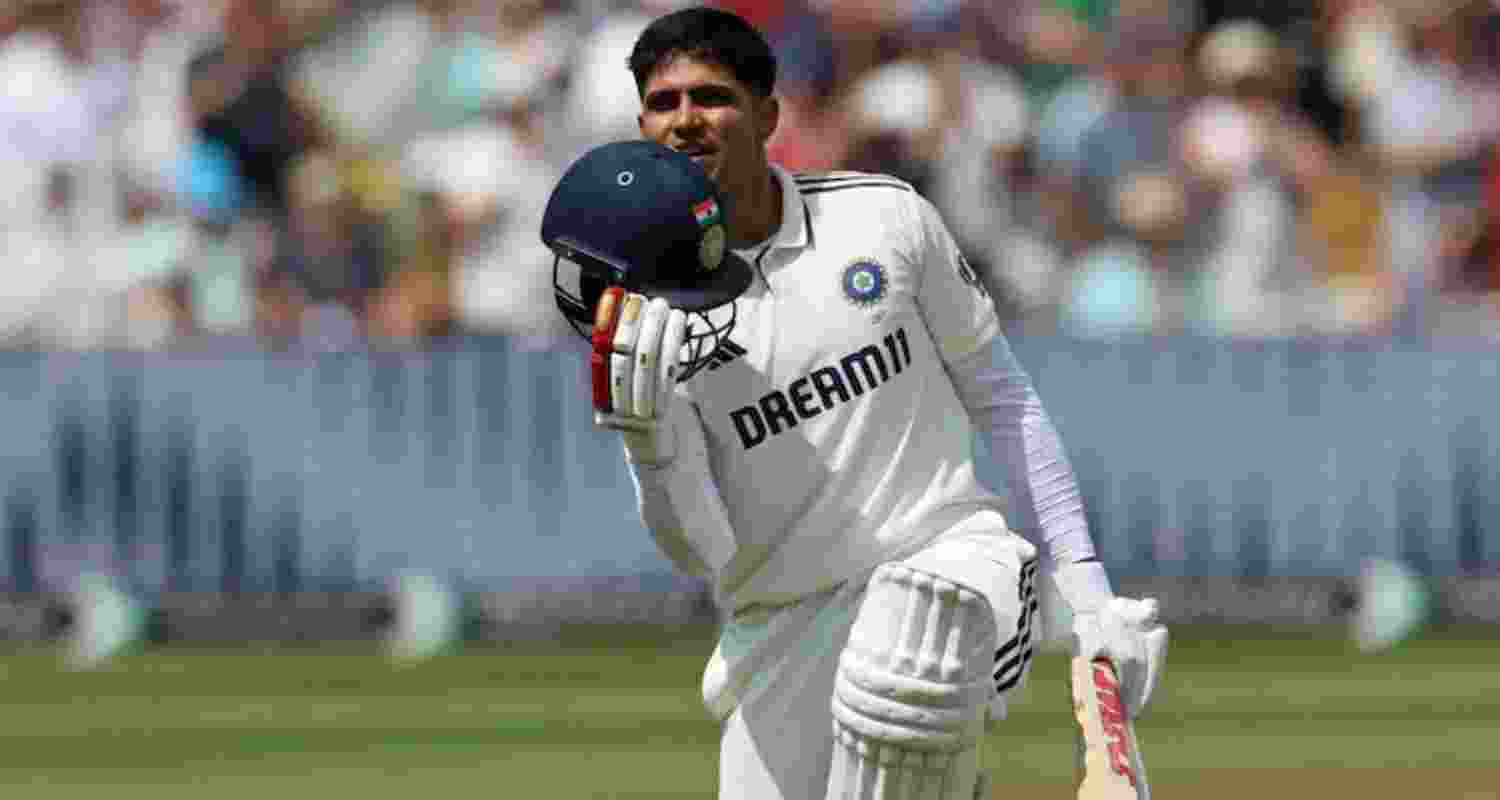 India’s Test captain Shubman Gill.