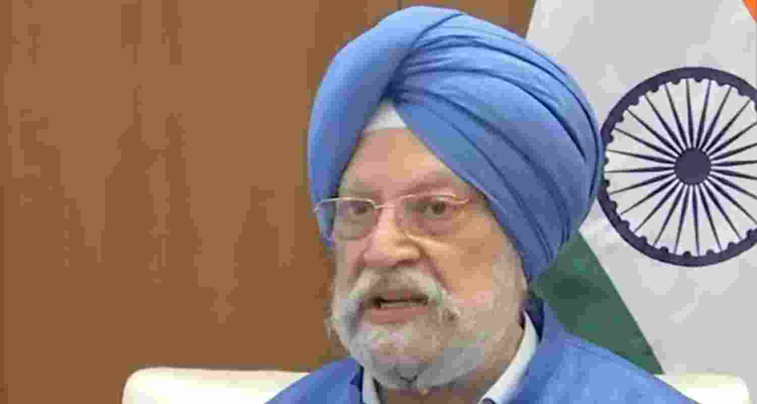 Union Minister Hardeep Singh Puri.