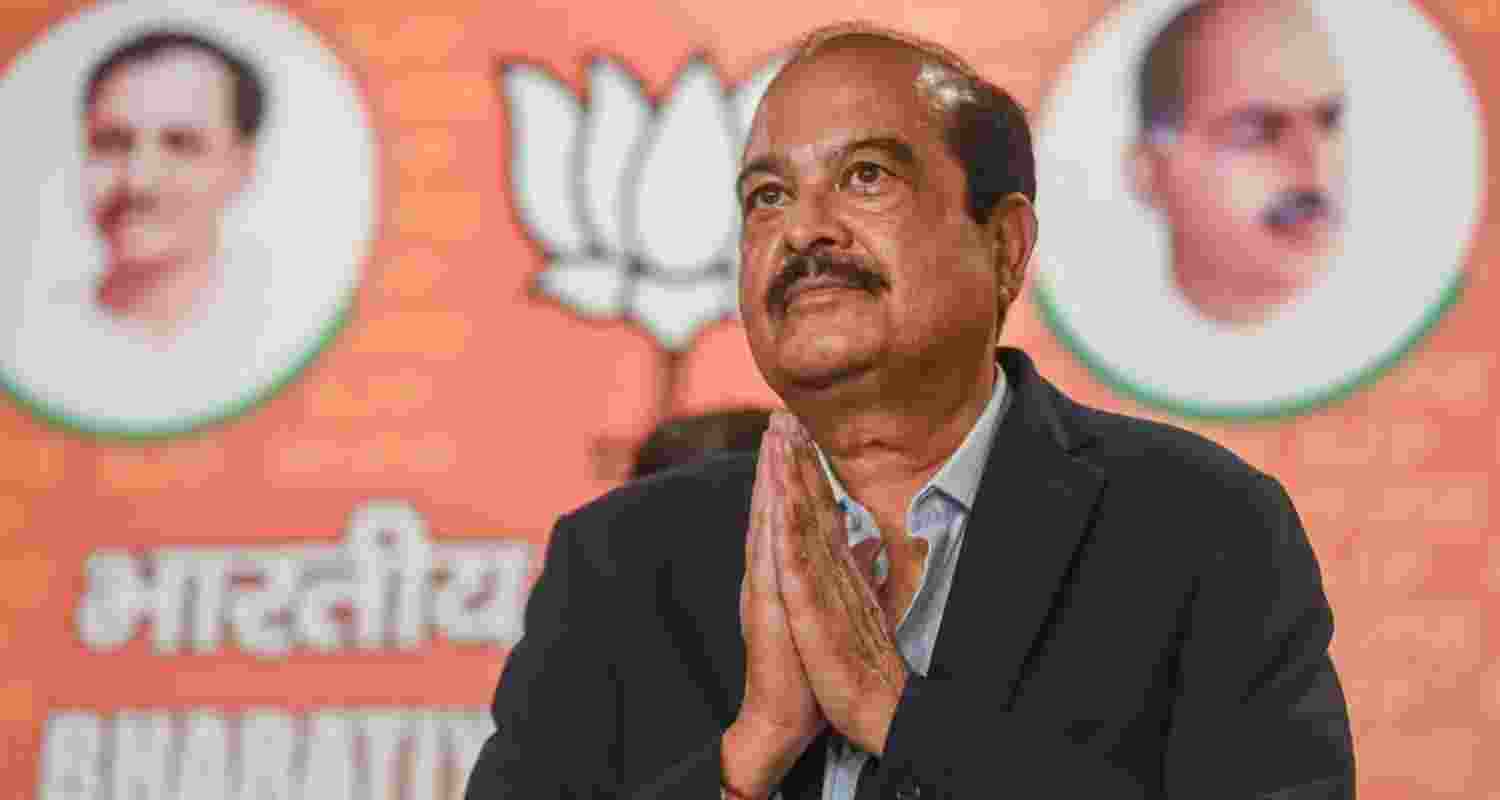 BJP Rajya Sabha candidate for Himachal seat Harsh Mahajan. 