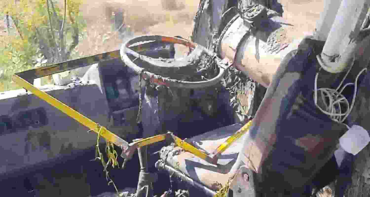 School bus met with accident and falls into canal in Haryana leaving 8 students injured.