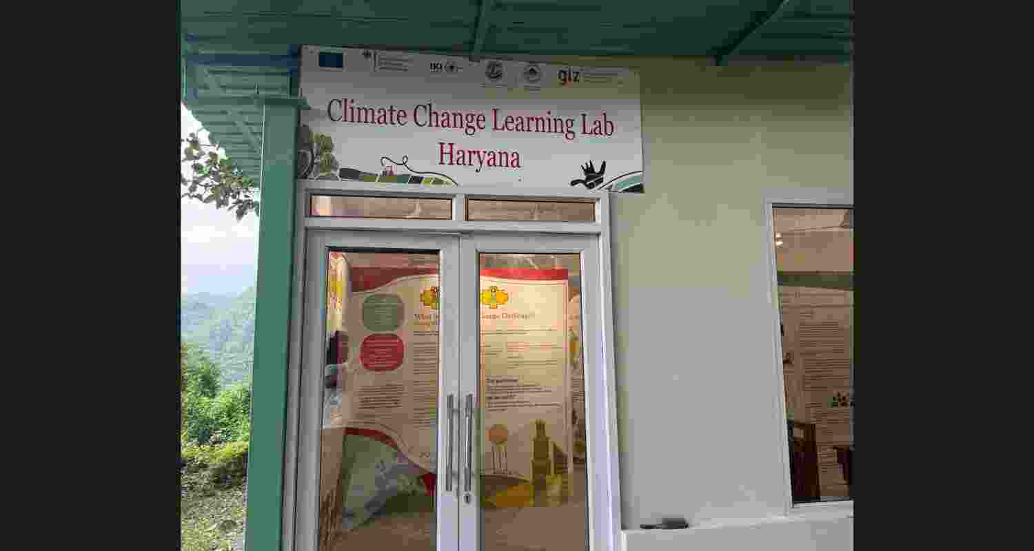Haryana's first Climate Change Learning Lab.