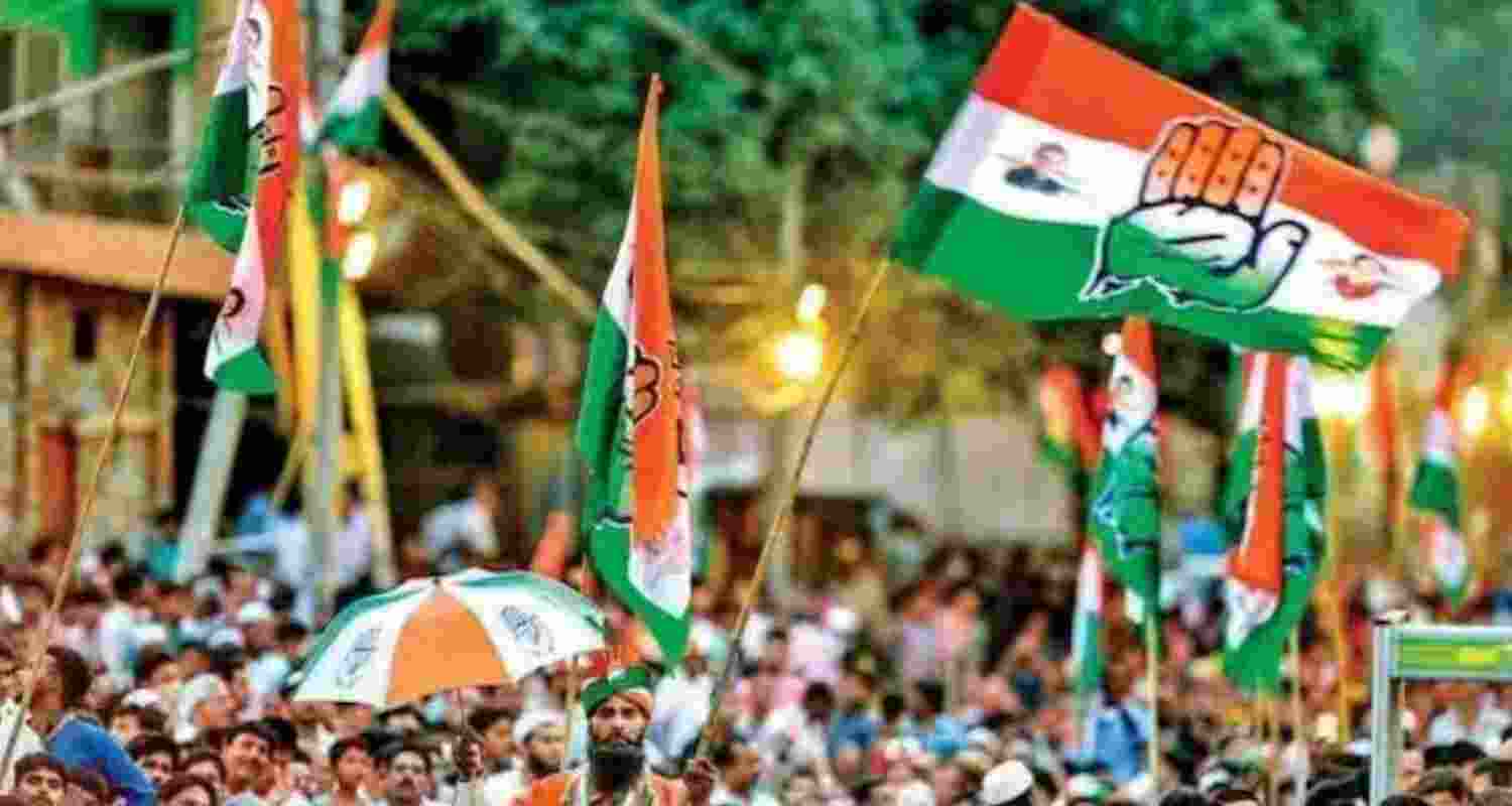Congress flag. 