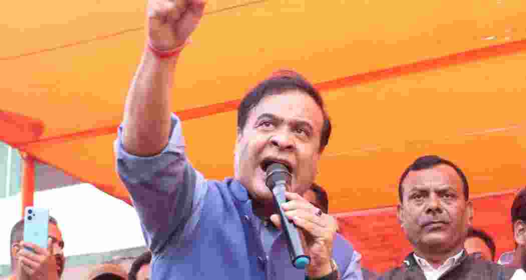 File photo of Assam Chief Minister Himanta Biswa Sarma.