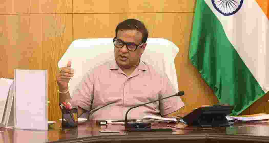 File photo of Assam Chief Minister Himanta Biswa Sarma. 
