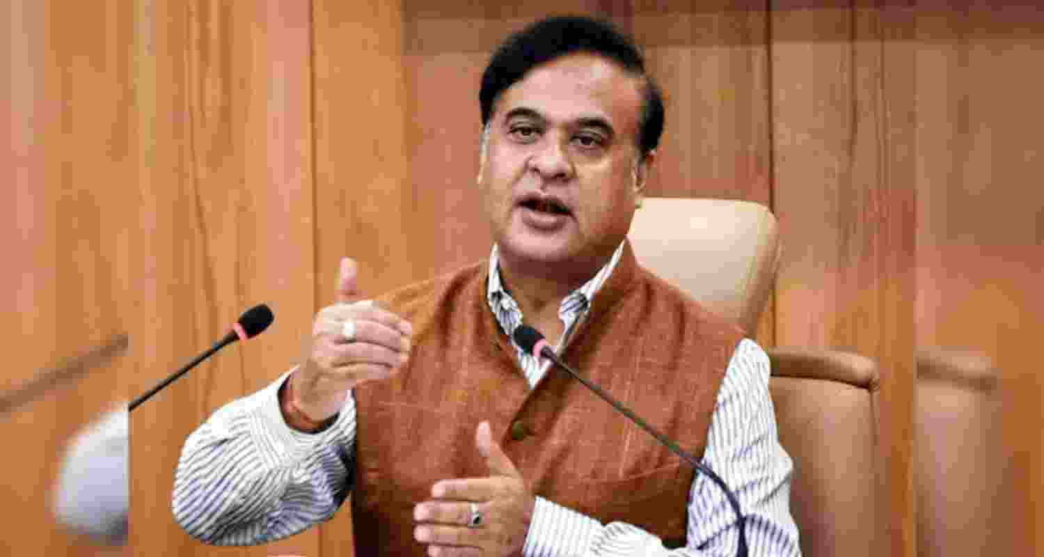 Assam Chief Minister Himanta Biswa Sarma - file image.