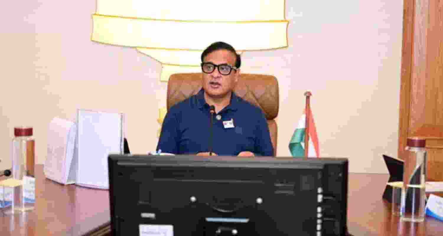 Assam Chief Minister Himanta Biswa Sarma. Assam Chief Minister Himanta Biswa Sarma.