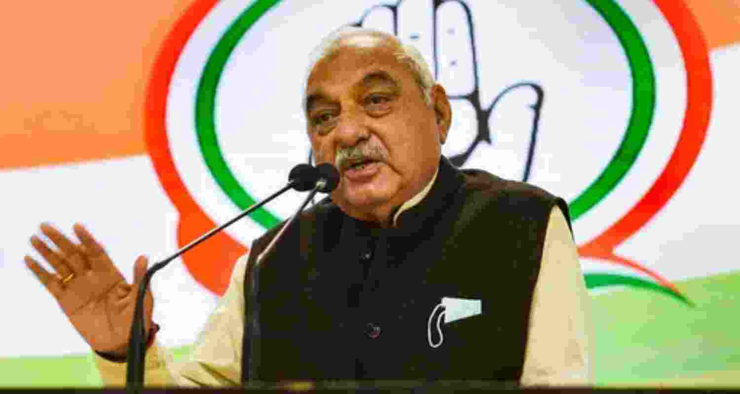 Bhupinder Singh Hooda. 